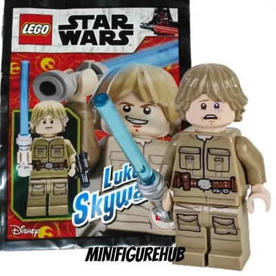 LEGO Star Wars Luke Skywalker Minifigure Bespin Outfit Cloud City Foil Pack  • $23.97