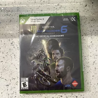 Monster Energy Supercross 6 Championship Xbox Series / Xbox One Game New Sealed • $19.99