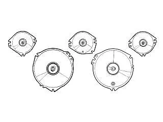 $46.95 • Buy Mustang Instrument Bezel Lens With Tach 1967 - 1968 - Scott Drake