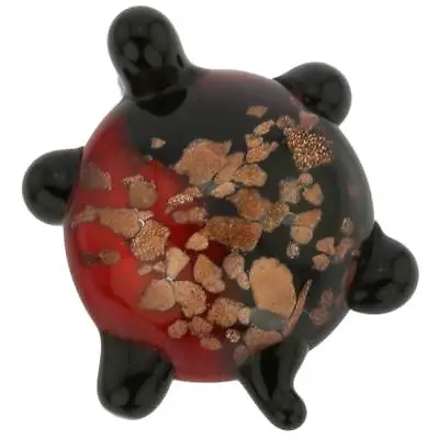 GlassOfVenice Murano Glass Turtle Pendant • $44.95