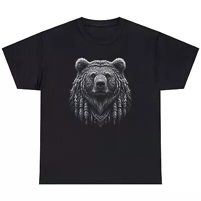 Tribal Tattoo Berserk Bear Warrior Odin Norse Viking Unisex T Shirt S-5XL • $18.49