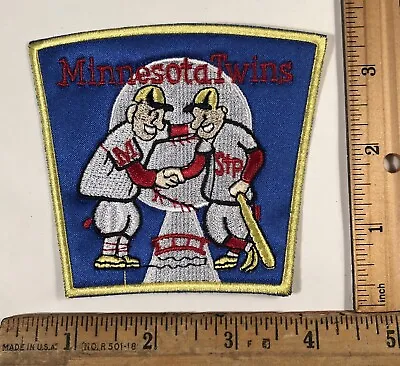 Vintage Minnesota Twins Embroidered Sew On Patch Logo MLB Baseball NOS • $7.25