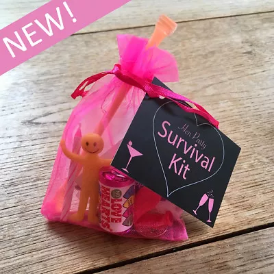 £1.59 • Buy HEN PARTY SURVIVAL KIT - Hen Party Bridesmaid Birthday Bride Favour