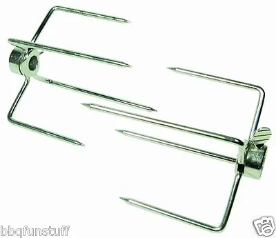 Rotisserie 4 Prong Meat Forks  5/16   (2) 2.25  X 1.75   Gas Or Charcoal Grills • $7.99