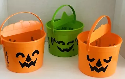 McDonald’s Halloween 2022 Bucket Pails Lot Of 3 McGoblin & McPunk’ns • $9