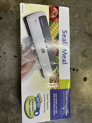 $25 • Buy FoodSaver Seal-a-Meal Vacuum Food Sealer With Starter - White/Gray DMG BOX NEW