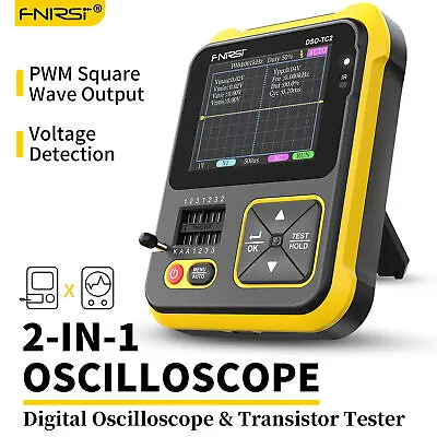 £62.50 • Buy FNIRSI Handheld Digital Oscilloscope Transistor Tester Voltage LCR Cap Detect