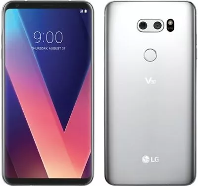 LG V30 64GB (T-Mobile) H932 Cloud Silver - Good Condition • $64.95