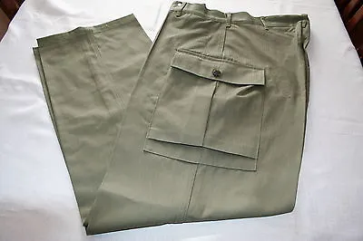 £32.95 • Buy Us American Army Green Hbt Us Trousers Ww2 Repo All Sizes