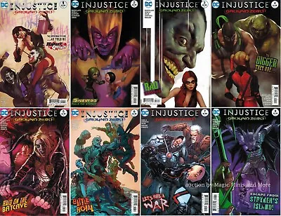 INJUSTICE Ground Zero (11) Issue Run 1 2 3 4 5 6 7 8 9 10 11 Comic 1st Print Lot • $35.98