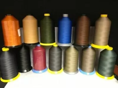 69 (Tex 70) Lt-Mid Weight Bonded Nylon/Poly Upholstery Leather Thread (16oz) • $17