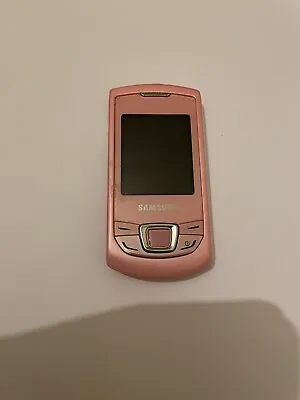 Samsung Monte Slide GT-E2550 Pink (Unlocked) Mobile Phone VGC • £29.99