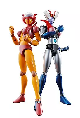 Soul Of Chogokin Mazinger Z GX-08R Aphrodai A Vs GX-09R Minerva X Action Figure • $204.69