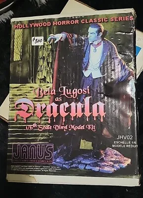 Bela Lugosi Dracula Vinyl Model Kit 1:6 Janus Universal Monsters Very Rare New • $179