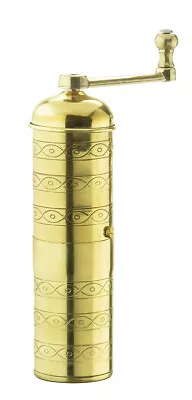 Mocca Grinder Mill HAVANNA Polished Brass #041002  Fine To Super Fine Coffee • $129.50