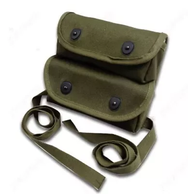 WW2 US Army USMC Grenade Pouch Canvas Pack • $19.79