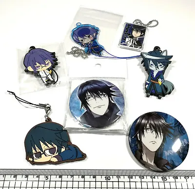 K Project Anime Munakata Reisi Scepter 4 7 Item Can Badge Rubber Strap Lot T1 • $14.88
