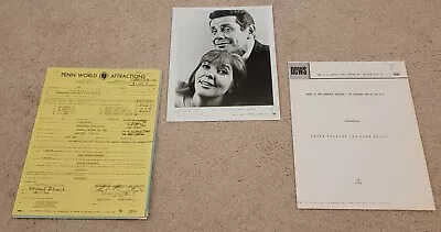 Jerry Stiller & Anne Mears Signed Contract 1968 Very Young Pre Seinfeld • $523.15