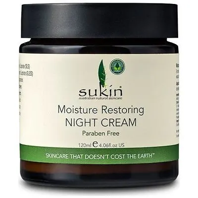 Sukin Moisture Restoring Night Cream Jar 120ml • £16.85