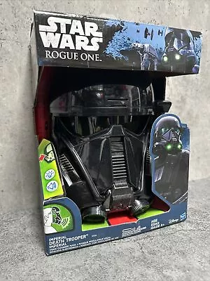 NEW! Star Wars Rogue One Imperial Death Trooper Voice Changer Mask Disney Hasbro • $46.50