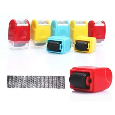 Identity Theft Protection Roller Stamp Protect Your ID Privacy Confidential Data • £3.14