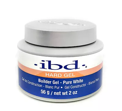 IBD UV Builder Nail Gel PURE WHITE 2oz/56g Long Lasting Strong & Hard Gel 72148 • $21.07