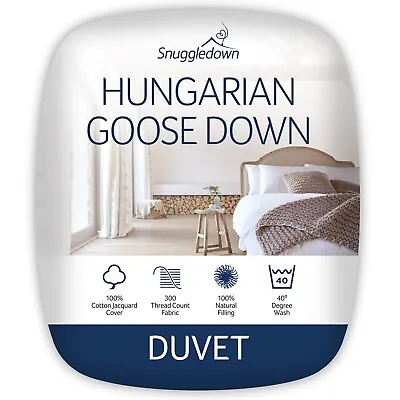 Snuggledown Sumptuous Hungarian Goose Down Duvet • £85.10