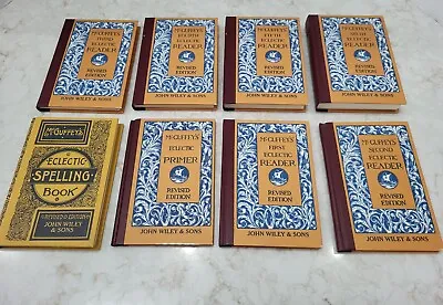 McGuffey's Eclectic Readers Rev. Edition 7 Book Set Primer To Sixth & Spelling • $69.95