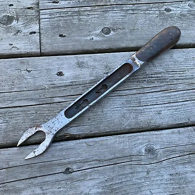 Vintage H.D. SMITH VALVE SPRING LIFTER Wrench - Perfect Handle - Antique Tools • $18.21