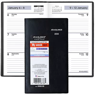 2025 At-A-Glance DayMinder SK48-00 Weekly Pocket Planner 3-1/2 X 6  • $13.48