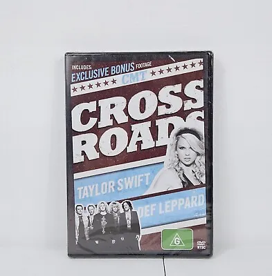 CMT Crossroads Taylor Swift / Def Lepard DVD Brand New & Sealed • $19.95