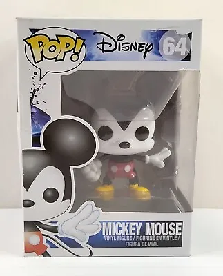 Funko Pop Disney VAULTED MICKEY MOUSE #64 Epic Mickey With Paintbrush • $38.49