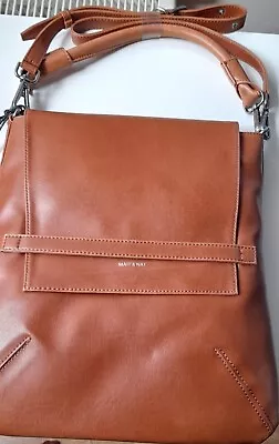 Matt & Nat Messenger Bag. Brand New With Tags. Vegan Leather  • £35