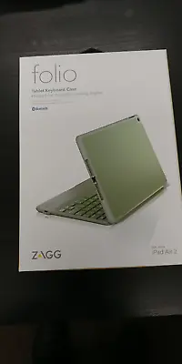 ZAGG Folio Case Hinged With Bluetooth Keyboard For IPad Air 2- A1566 A1567-GEN 2 • $17.49