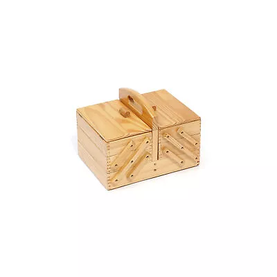 Hobby Gift Sewing Box: Cantilever: Pine Wood: 3 Tier • $392.69