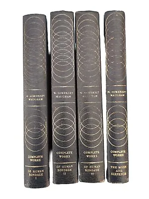 £4 • Buy 4 Heron Books. From Complete Works Of W. Somerset Maugham. For Display, Vintage 