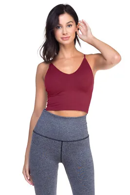 Women's Seamless Bra Crop Top • $10.95