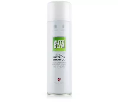 Autoglym Hi-Foam Interior Shampoo 450ml Upholstery Cleaner Fabric Vinyl Plastic • £13.78