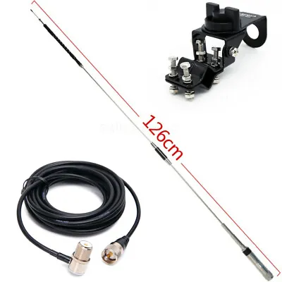 Diamond CR8900 29/50/144/430MHz Quad Band Antenna RB46 Clip 5M Cable Yaesu Radio • $56.95