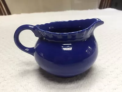 Vintage Taylor Smith & Taylor Vistosa Cobalt Creamer Undamaged!  Rare • $40