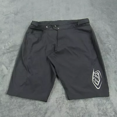 Troy Lee Racing Shorts Mens 38 Black Racing Mountain Bike Riding MTB 13  • $35.99