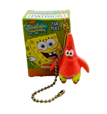 Nickelodeon Cartoon Retro SpongeBob SquarePants PATRICK Fan Pull Ornament - NEW • $7.49