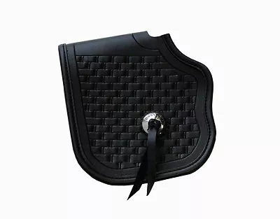 Leather Leg Protector Motorcycle Heat Shield Heritage Springer FLSTS No Fringe • $225