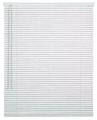 CORDLESS WHITE Aluminum Horizontal 1 Inch Mini Blind Choose Your Size • $32.16