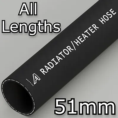 51mm 2  Rubber Car Heater Radiator Coolant Hose Water Pipe Large Sizes 50mm • £5.32