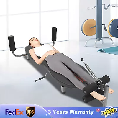 Back Stretch Decompression Bench Inversion Table Workout Weight Loss For Home • $133