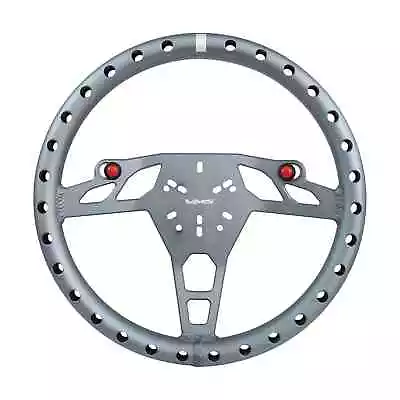 350mm/13.75 Machined Aluminum Vms Racing Ultra Lightweight Race Steering Wheel G • $139.95