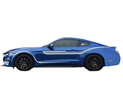 Graphics Side Door Stripe Decal Kit For Ford Mustang Wheel Fender Sticker Vinyl • $70