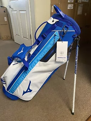 Mizuno BR-D3 Stand Golf Bag Royal Blue White 4-Way Divide ( 5959 ) • $179