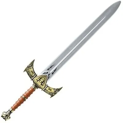 £12.99 • Buy Large Plastic Toy Medieval Knight King Lion Heart Sword LARP Accessory Prop